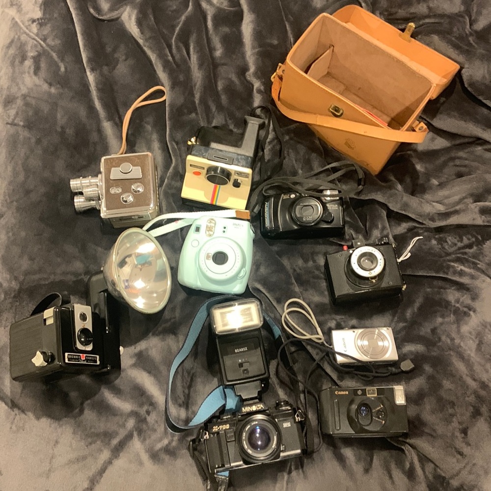 Vintage cameras